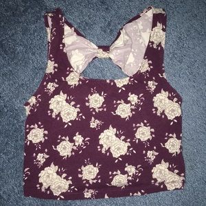 Rose Crop Top Forever 21